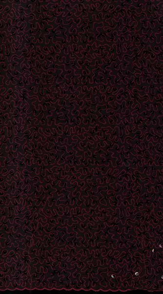 SEQUIN TULLE - WINE